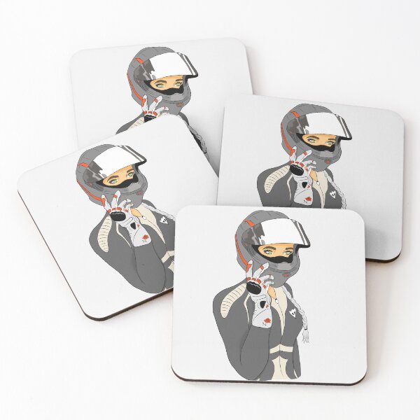 Item preview, Illustration of a Woman Biker designed and sold by Mell-Art.