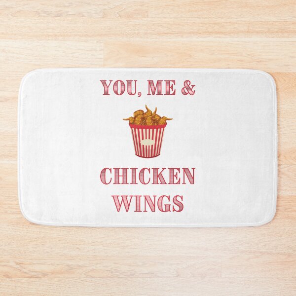 Item preview, Funny chicken wings you and me white designed and sold by daguilon.