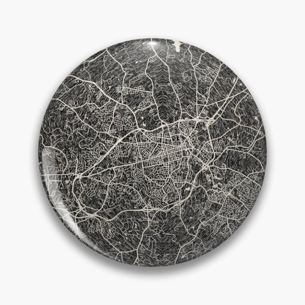 Item preview, Athens map Georgia Ink lines 2 designed and sold by InkMaps.