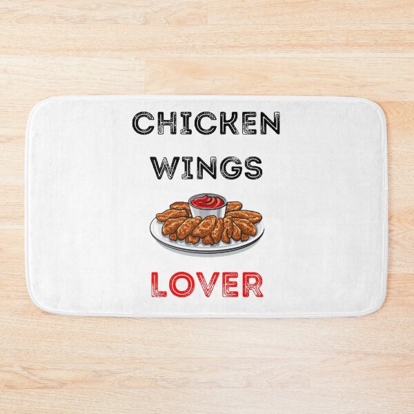 Item preview, Funny chicken wings lover white designed and sold by daguilon.