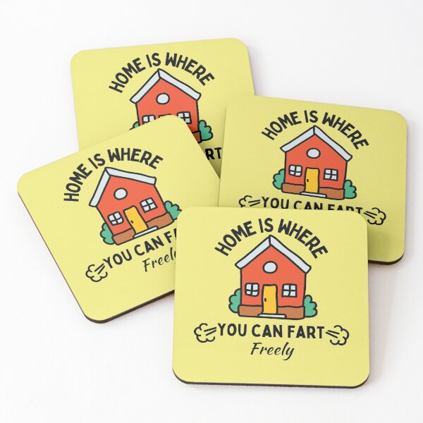 Item preview, Home is where you can fart freely designed and sold by being trendy.