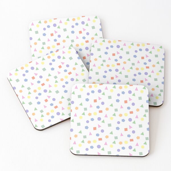 Artikelvorschau, Geometrische Formen des Pastellregenbogens entworfen und verkauft von LittleBettyMakes.