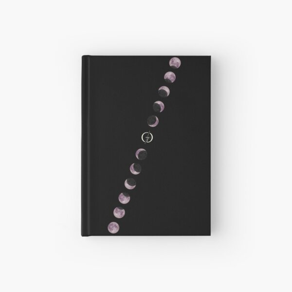 Lo-fi Space | Moon phases Hardcover Journal