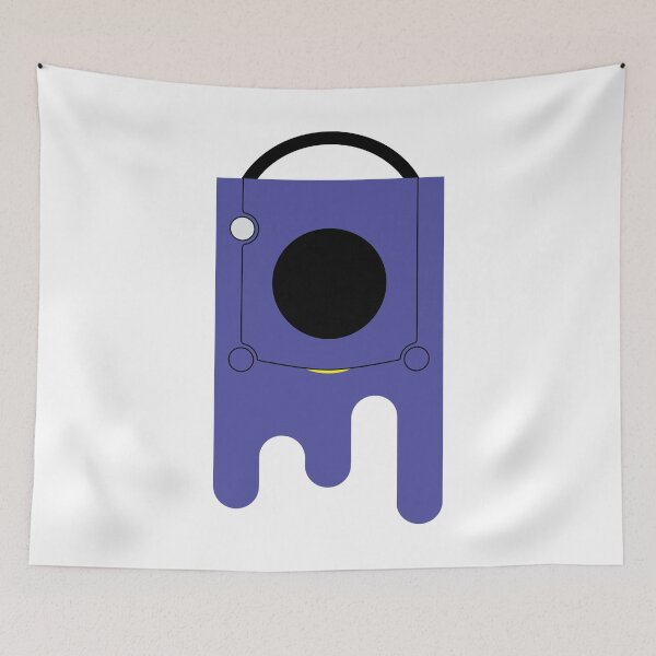 Item preview, Melting GameCube - Indigo designed and sold by DaysleeprDesign.