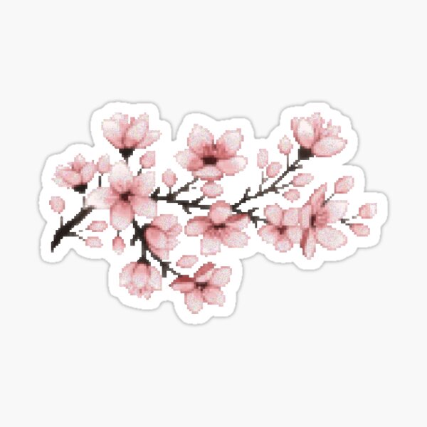 Cherry Blossom Flower Sticker by Henry&Jules