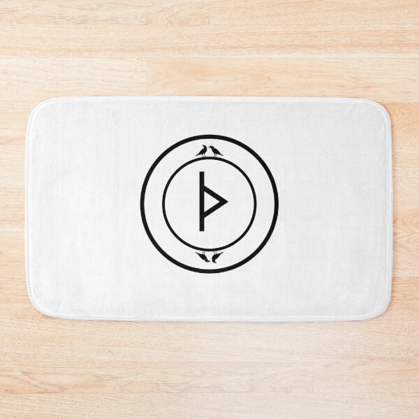 Item preview, Thurisaz - Raven White - Norse Rune - Viking Rune - Ancient Alphabet designed and sold by Live2211.