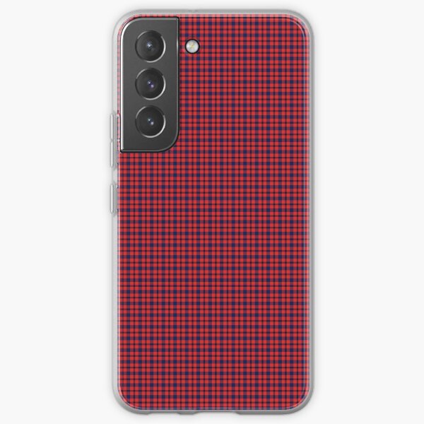 Red and Blue Plaid Samsung Galaxy Soft Case