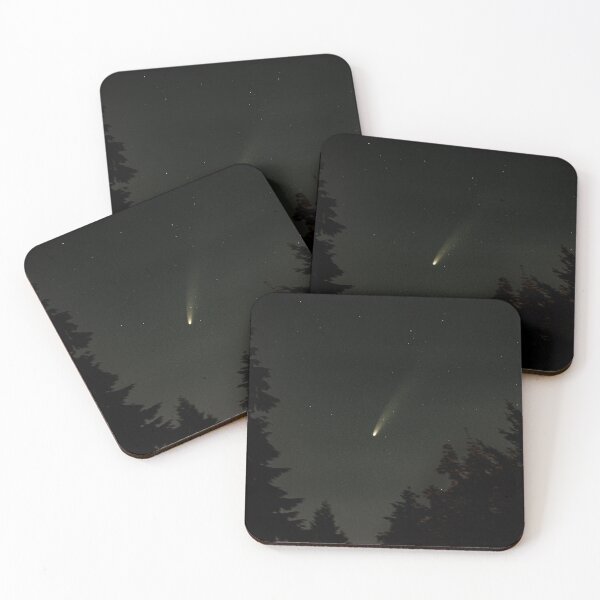 Item preview, Comet Neowise Framed By Fir Tees designed and sold by NewEndeavors.
