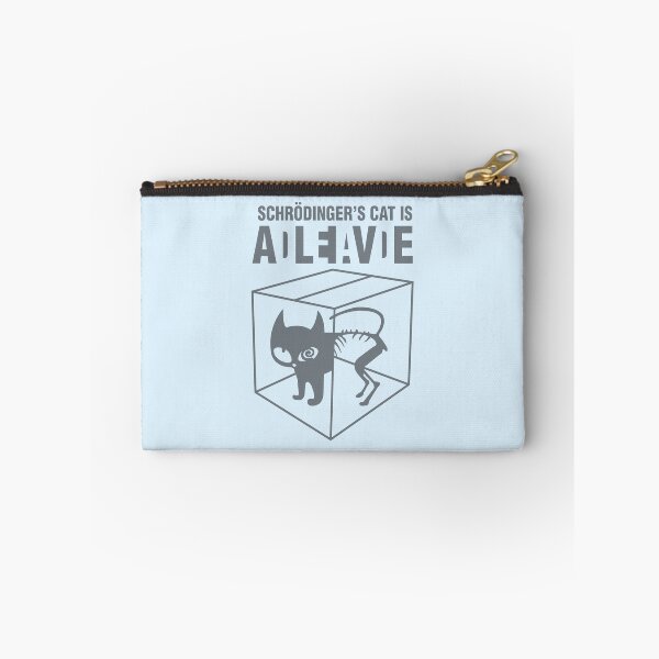 Item preview, Schrodinger's Cat Is ADLEIAVDE - Art1 (BK-Trans) designed and sold by Alcino Major.
