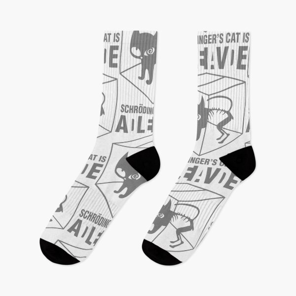 Item preview, Schrodinger's Cat Is ADLEIAVDE - Art1 (BK-Trans) designed and sold by Alcino Major.