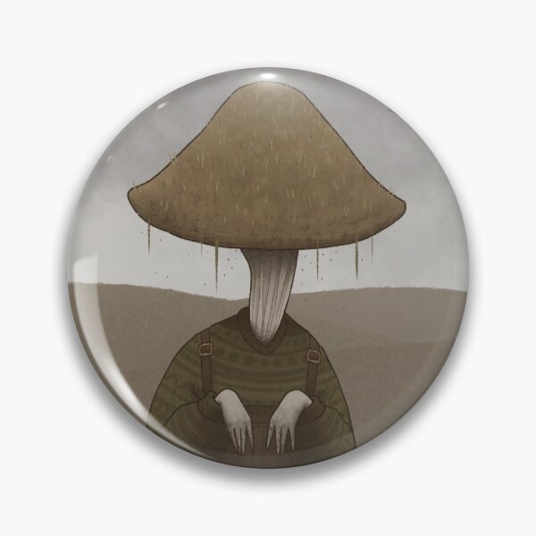 Item preview, Curious Mushroom Man designed and sold by HuntingForTeeth.