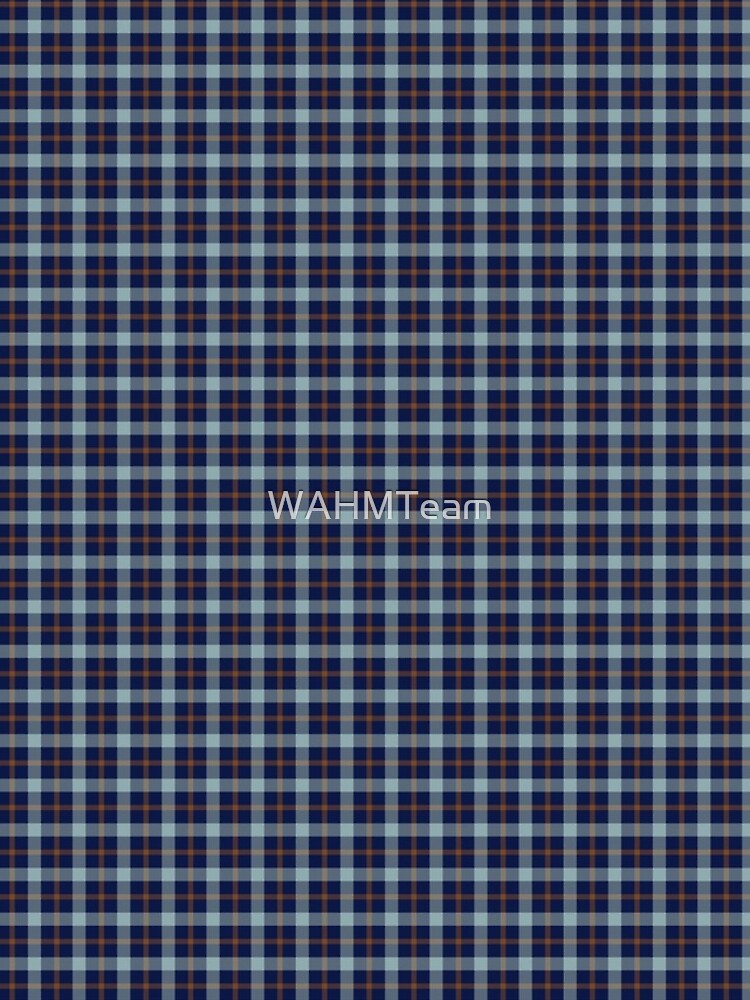 Blue and Brown Plaid by WAHMTeam