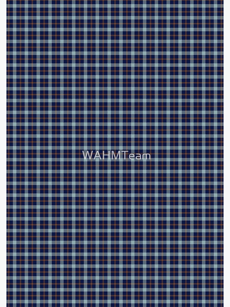 Blue and Brown Plaid by WAHMTeam
