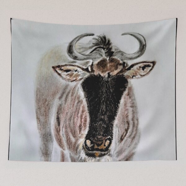 Item preview, Wildebeest Face designed and sold by DETalas.