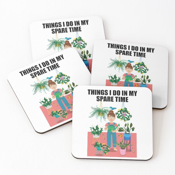 Item preview, Things I Do In My Spare Time Plant  designed and sold by KLINESTORE.