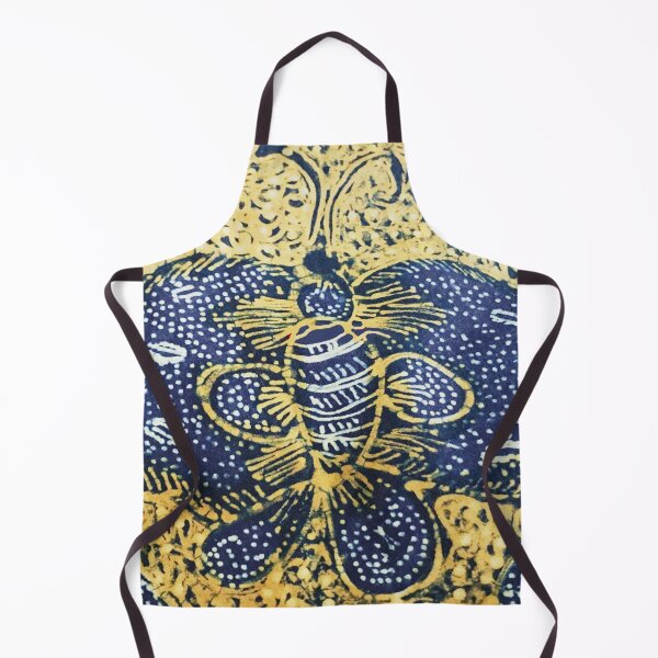 Aperçu de l'œuvre imprimé papillon batik indonésien vintage créée et vendue par Vicky Brago-Mitchell®.