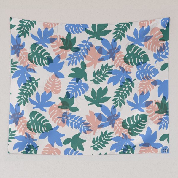 Item preview, DIGITAL TRENDS PASTEL PINK AND LAVENDAR LEAVES designed and sold by THE AMERICAN TEEVANGELIST.
