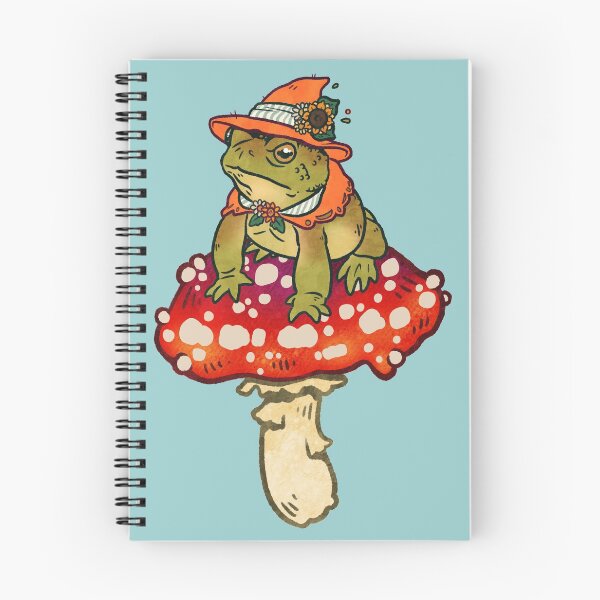 Item preview, Magical Toad Witch on Red Spotted Mushroom designed and sold by Jessuh.