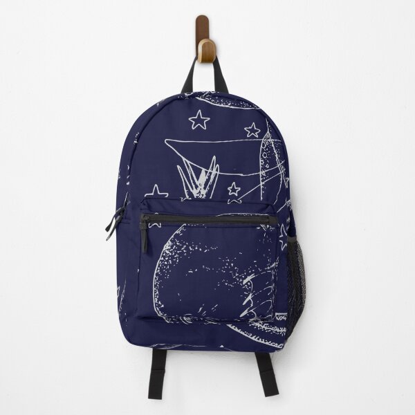 Item preview, Flying Nighttime Dinosaur White designed and sold by Freja Friborg.