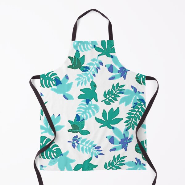 Item preview, DIGITAL TRENDS PASTEL AQUA AND GREEN LEAVES designed and sold by THE AMERICAN TEEVANGELIST.