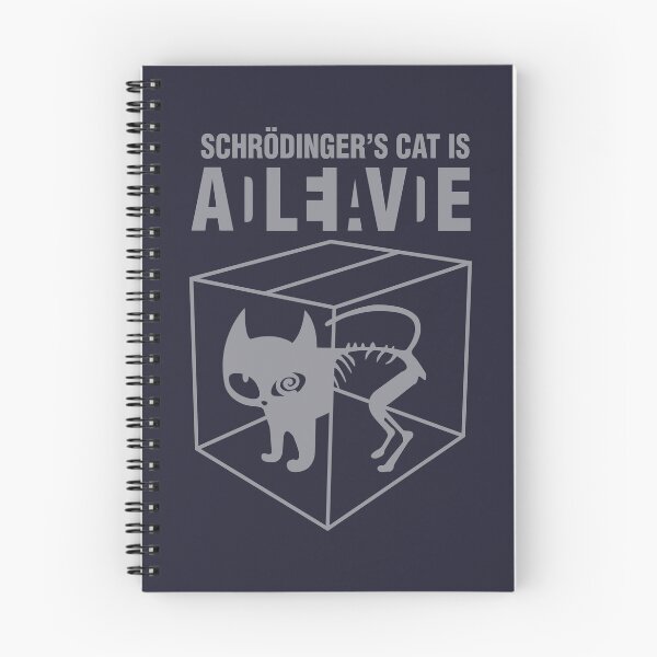 Item preview, Schrodinger's Cat Is ADLEIAVDE - Art1 (WT-Trans) designed and sold by Alcino Major.