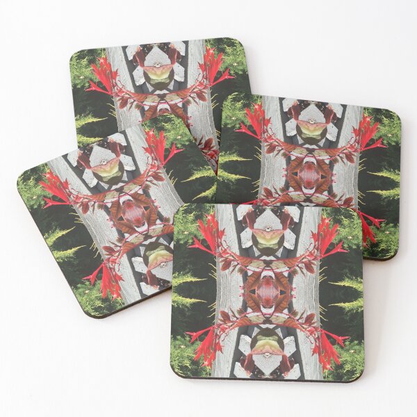 Item preview, Botanical Divine: Equinox Scarlet Blazes through Juniper designed and sold by RoseAromas.