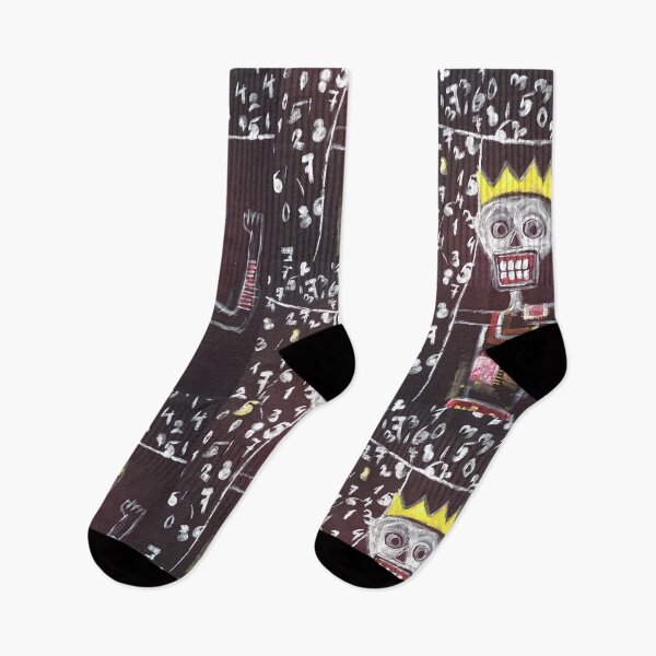 Item preview, Crown on the scull, skeleton, big teeth,numbers designed and sold by NessArtByEwa.