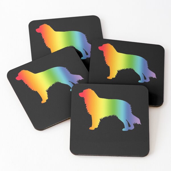 Item preview, australian shepherd dog rainbow color funny australian shepherd gift designed and sold by alaechamlal.