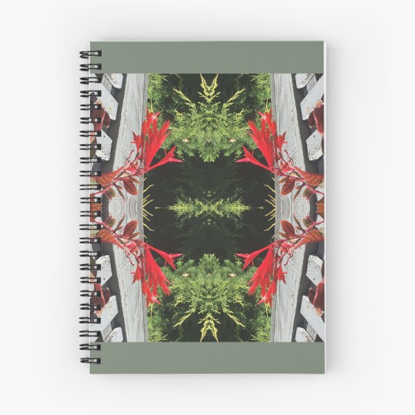 Item preview, Botanical Divine: Equinox Scarlet Blazes through Juniper designed and sold by RoseAromas.