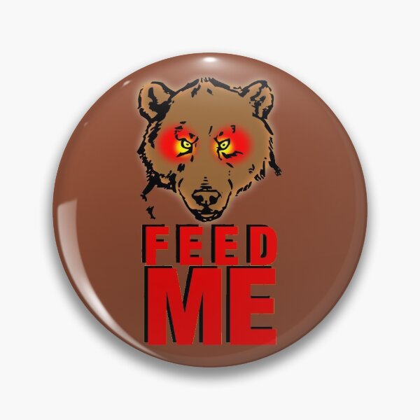 Item preview, FEED ME bear designed and sold by sandpiperstudio.