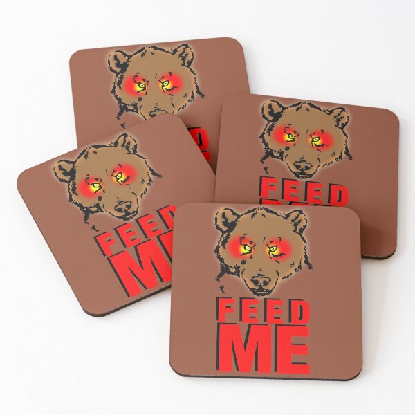 Item preview, FEED ME bear designed and sold by sandpiperstudio.
