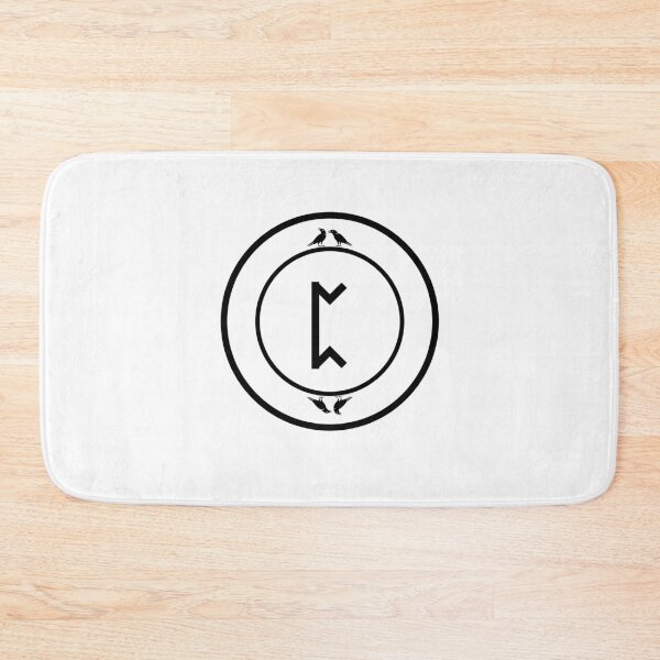 Item preview, Perthro - Raven White - Norse Rune - Viking Rune - Ancient Alphabet designed and sold by Live2211.