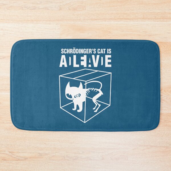 Item preview, Schrodinger's Cat Is ADLEIAVDE - Art1 (WT) designed and sold by Alcino Major.