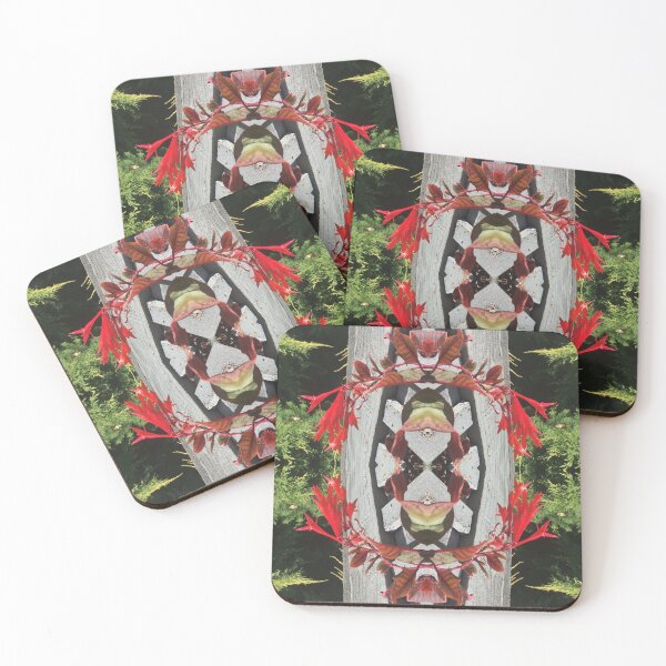 Item preview, Botanical Divine: Equinox Scarlet Blazes through Juniper designed and sold by RoseAromas.