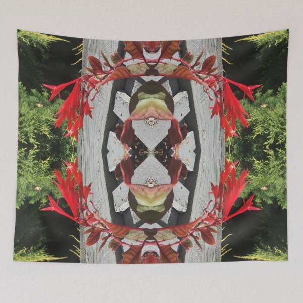 Item preview, Botanical Divine: Equinox Scarlet Blazes through Juniper designed and sold by RoseAromas.