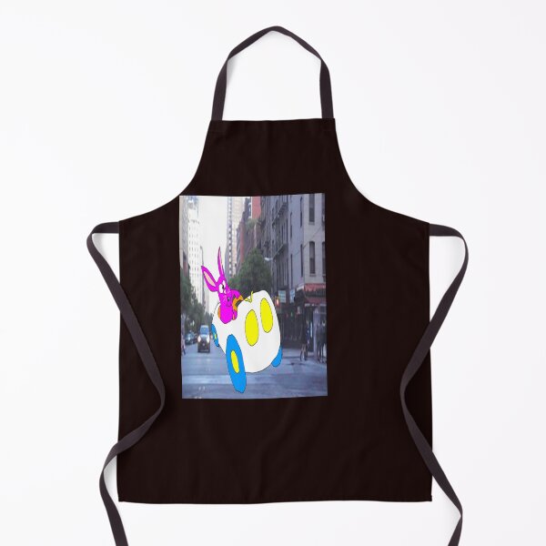 Item preview, URBAN EASTER BUNNY IN HOTROD designed and sold by CUTESTUFFnow.