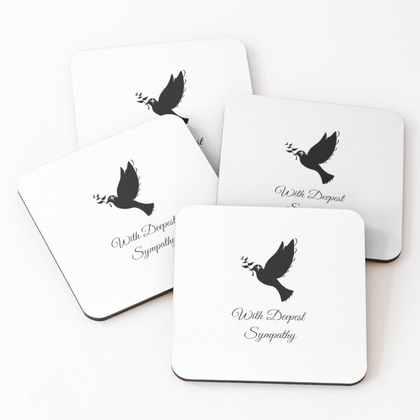 Item preview, Loving Memory Of - with Deepest Sympathy Dove designed and sold by JandS-In-Memory.