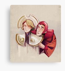 Romana and Brax Canvas Print