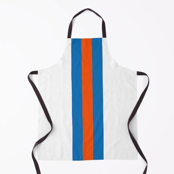 Item preview, Retro American Basketball Stripes New York, White, Blue, Orange designed and sold by Sporting Colour.