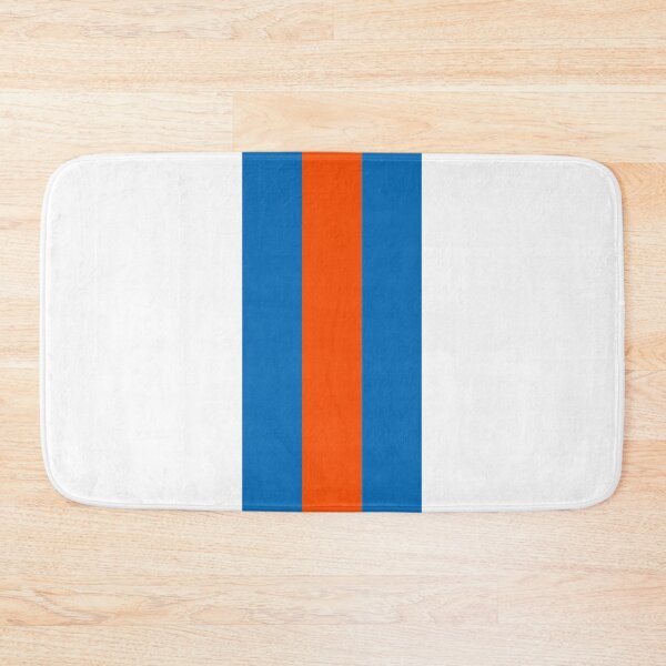 Item preview, Retro American Basketball Stripes New York, White, Blue, Orange designed and sold by Sporting Colour.