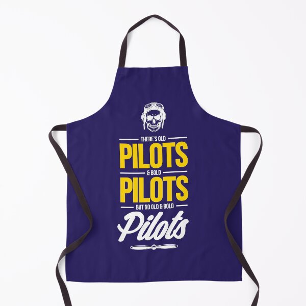 Item preview, There's Old Pilots And Bold Pilots. But No Old And Bold Pilots designed and sold by Aviation-Tees.