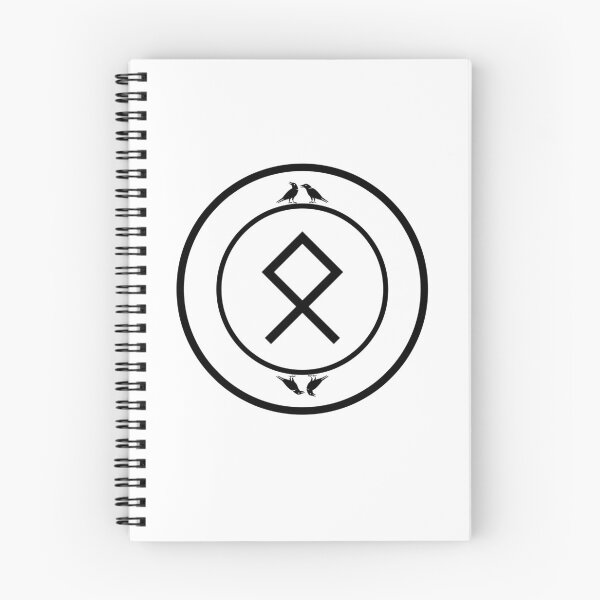 Item preview, Othala - Raven White - Norse Rune - Viking Rune - Ancient Alphabet designed and sold by Live2211.