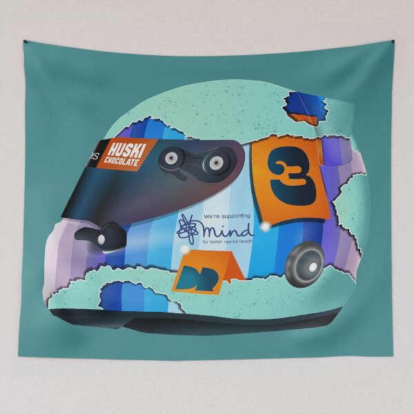 Item preview, Daniel Ricciardo 2021 Helmet designed and sold by andreanastasio.