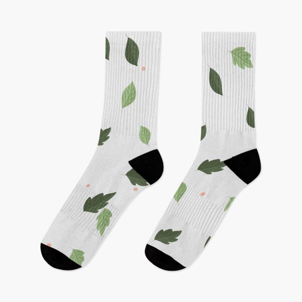 Item preview, Green leaves, blue white background designed and sold by Rixonius.