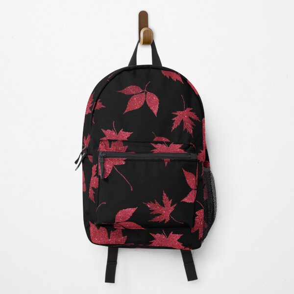 Item preview, Red-Pink leaves Black blackground designed and sold by Rixonius.