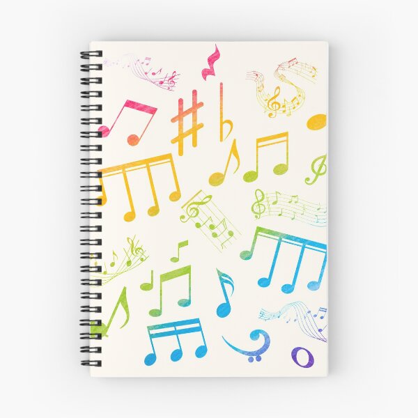 Item preview, Colorful musical notes pattern designed and sold by IONcreatION.