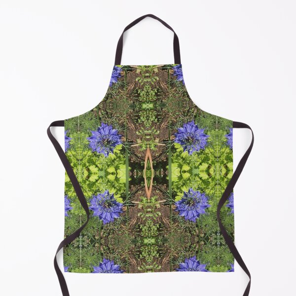 Item preview, Botanical, Divine - Sapphire Love-in-the-Mist, last Autumn Blooms in Emerald Gardens designed and sold by RoseAromas.