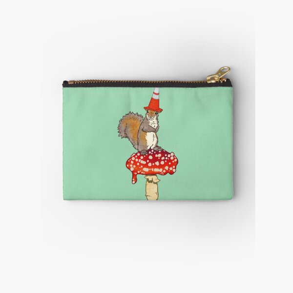 Item preview, Portland Wizard on Red Spotted Mushroom (Cone Squirrel) designed and sold by Jessuh.