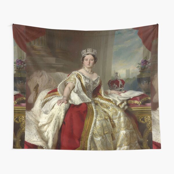 Queen Victoria , Winterhalter 1859 Tapestry