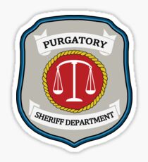 Wynonna Earp - Purgatory Sheriff Department Patch Sticker